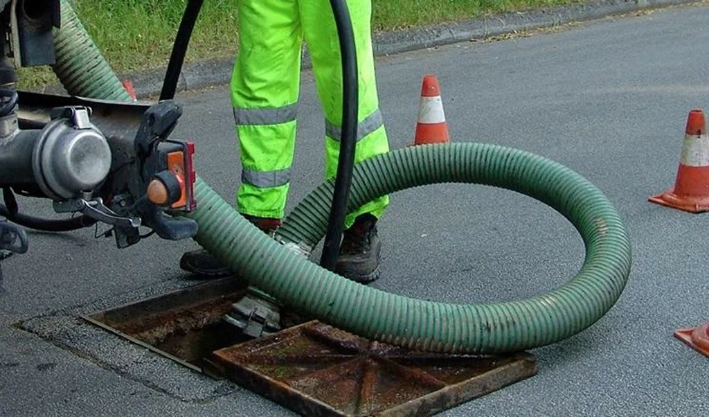 Blocked Sewer Pipe