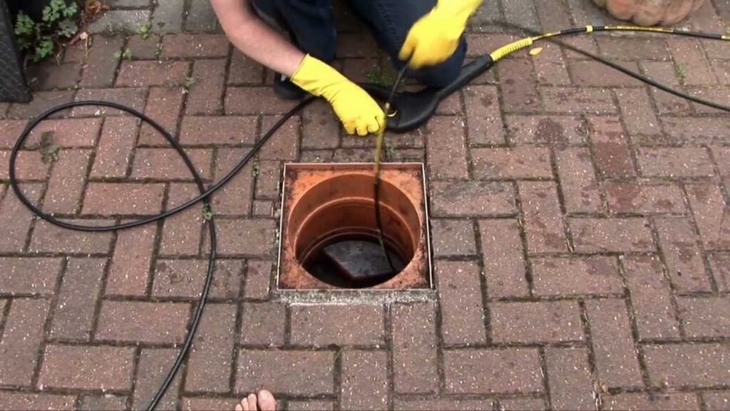 Blocked Sewer Pipe